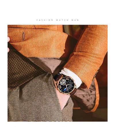 Reloj Automático Mecánico para Hombre con Esqueleto Visible y Resistencia al Agua - Image 17