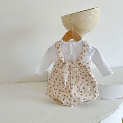 Overol Infantil de Mezclilla Suave Lavada Estilo Otoño - Image 15