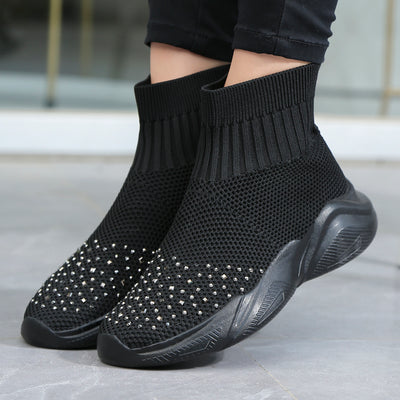 Tenis Planos Ligeros para Mujer - Zapatos de Tela Estilo Pekín - Image 9