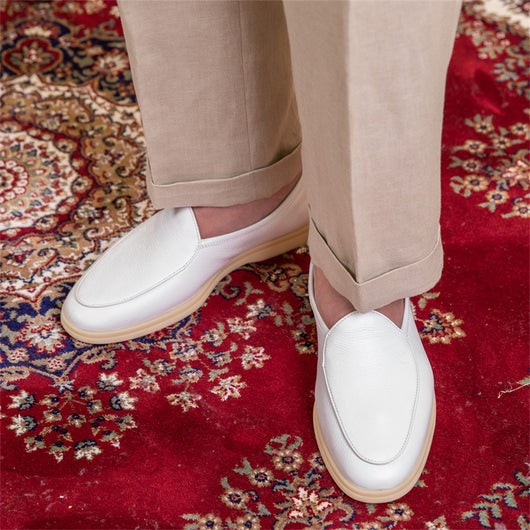 Zapatos Casuales de Cuero Genuino Fashion Penny para Hombre