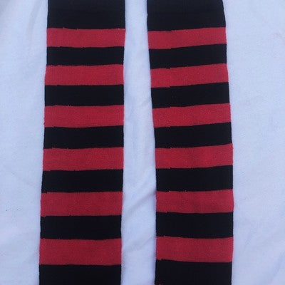 Calcetines Rayas Hot Girl Estilo Y2K Harajuku Streetwear Pierna Fina - Image 24