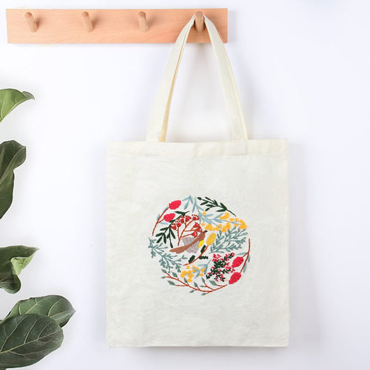 Kit de Bolsa de Lona para Bordar - Diseña tu Propia Creación - Image 3