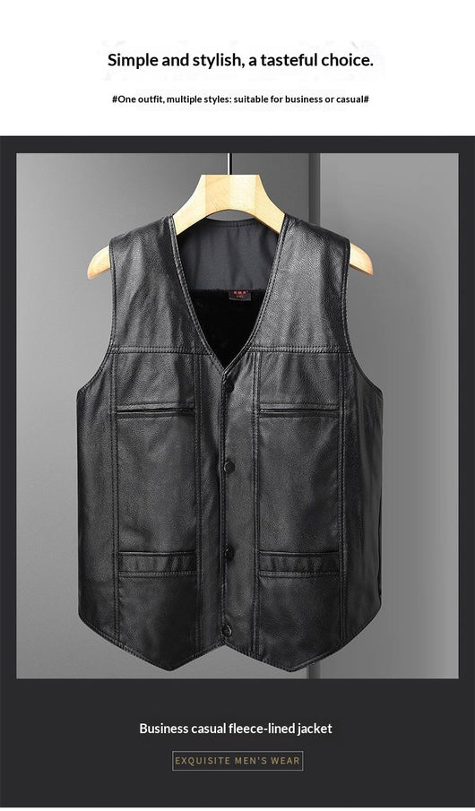 Chaleco de Invierno para Hombre con Forro Polar y Bolsillos - Image 11