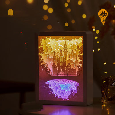 Lámpara Nocturna USB de Papel Tridimensional - Protección Ocular Romántica - Image 11