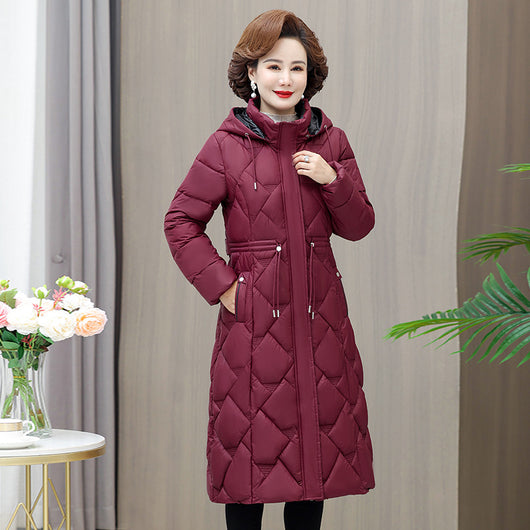 Abrigo de Algodón Grueso Cálido Talla Grande Holgado para Invierno - Image 4