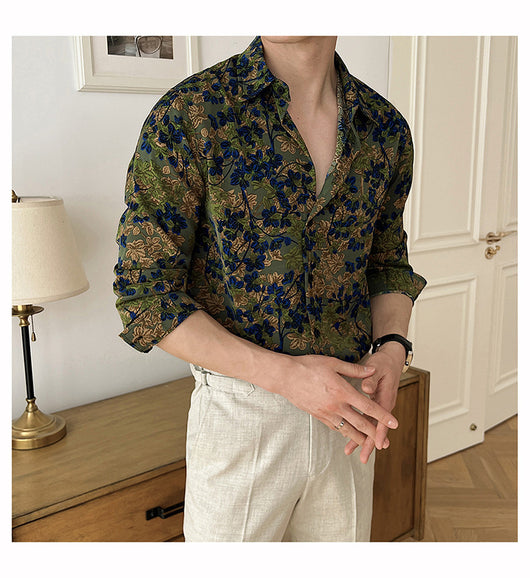 Camisa Floral Suelta de Manga Corta - Estilo Trendy y Elegante - Image 38