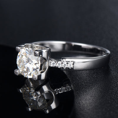 Anillo de Diamante Clásico para Compromiso - Image 4