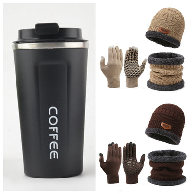 Conjunto Invernal 3 en 1: Bufanda, Guantes y Gorro de Lana Térmica - Image 17