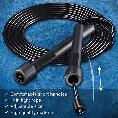 Cuerda para Saltar Deportiva de PVC para Niños y Adultos - Image 7