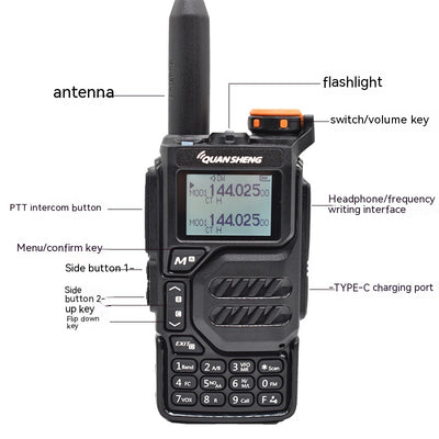 Radios Portátiles Multibanda con Batería de Litio para Aventuras al Aire Libre - Image 3