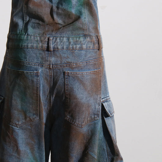 Mono Jumpsuit Camufflaje Spray Color - Enterizo Tubo para Chicas Modernas - Image 18