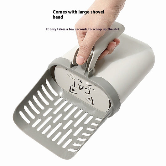 Pala Recogedora de Arena para Gatos con Contenedor Integrado - Image 3
