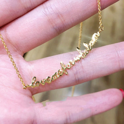 Collar de Letras Sonrisa con Mensaje Positivo - Image 9