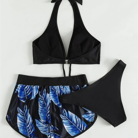 Bikini Retro Estilo Hong Kong con Elegancia Sofisticada para Mujer - Image 9