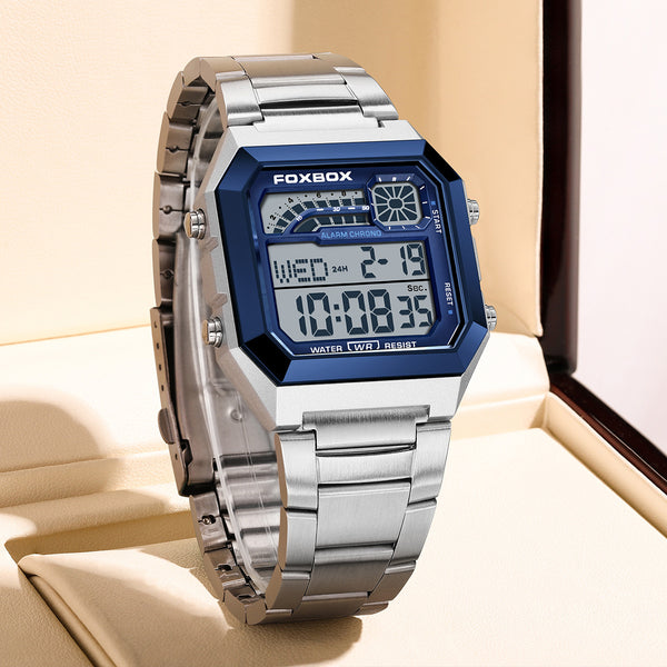 Reloj Deportivo Cuadrado Resistente al Agua para Hombre y Mujer