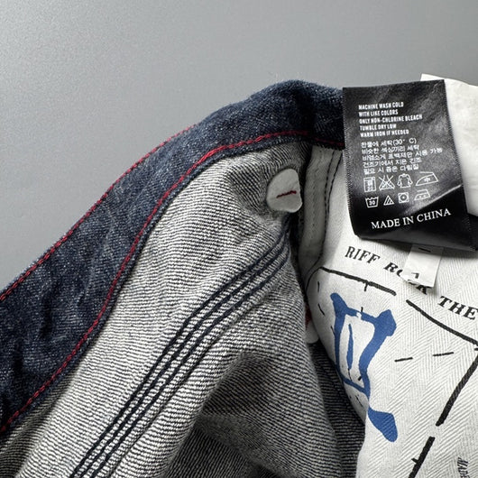Pantalones Rectos Largos Retro Americano para Hombre - Image 19
