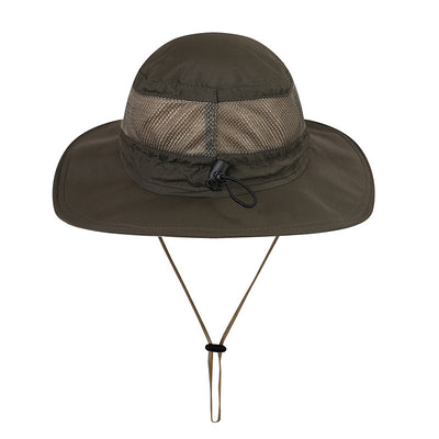 Sombrero Tipo Bob Protección UV para Pesca y Senderismo - Gorra Ajustable Transpirable Hombre Verano - Image 8
