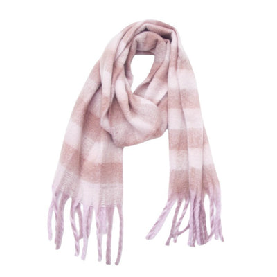 Bufanda Escocesa Gruesa con Borlas para Mujer - Chal Acolchado Premium - Image 15