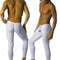 Pantalones Largos Ajustados Blancos para Hombre - Diseño Moderno y Cómodo