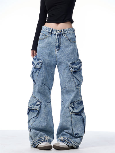 Pantalones de Trabajo Mujer Talle Ancho con Bolsillos Múltiples - Image 7