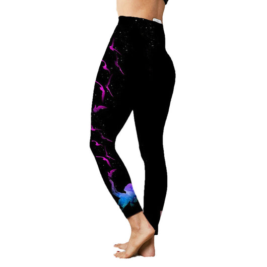 Pantalones de Yoga Ajustados y Elásticos con Estampado para Mujer - Image 7