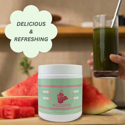 Polvo Superfruta Verde y Rosa - Nutrición Completa en Polvo