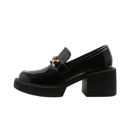 Zapatos Mary Jane Tacón Alto Punta Cuadrada Estilo Hepburn - Image 16