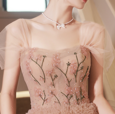 Vestido de Noche Princesa Floral Lujo Exclusivo para Mujer - Image 13