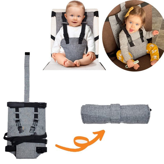 Cinturón de Seguridad Ajustable para Silla de Comer Infantil - Image 7