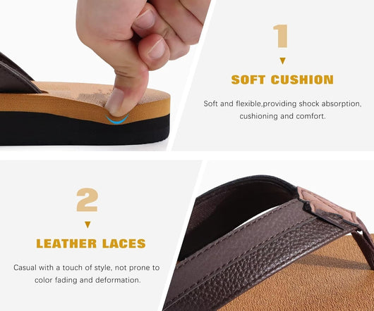 Sandalias de Cuero para Playa Hombre - Pie Cavo - Image 10