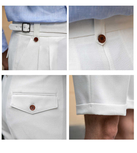 Shorts Casuales Transpirables de Talle Alto para Hombre - Image 9