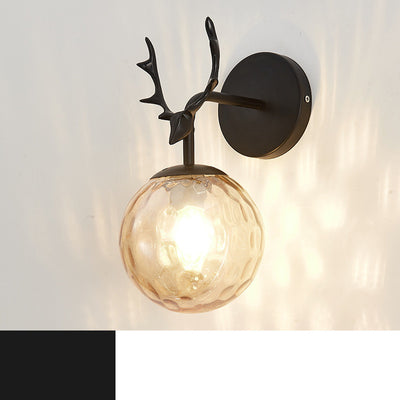 Lámpara de Pared Redonda de Cristal Minimalista Moderna - Image 3