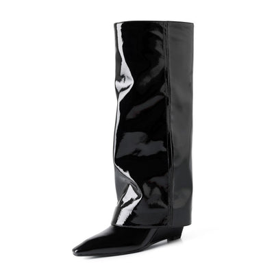 Botas Negras de Tacón Alto para Mujer - Image 9