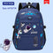 Azul Grande Bolsa Nua