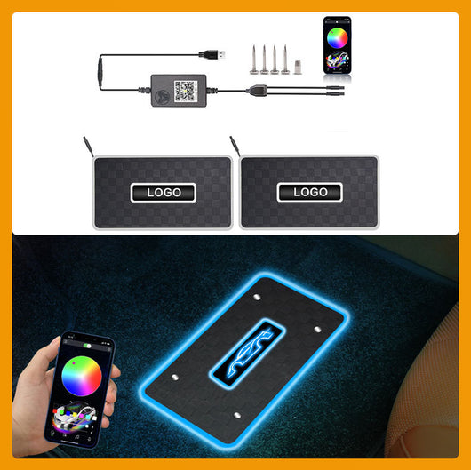 Luz LED Ambiental para Auto con Control por Sonido y Bluetooth RGB - Image 22