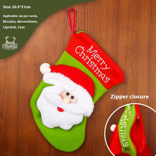Medias Navideñas Decorativas - Juego de Tamaños Grande, Mediano y Pequeño - Image 26