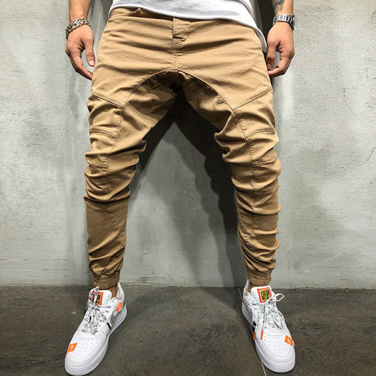 Pantalones Hip Hop con Cierre Lateral para Hombre - Image 4