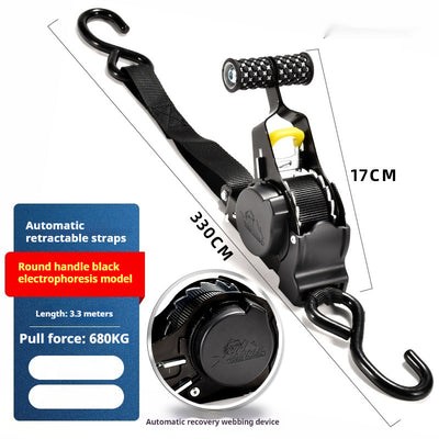 Correa Automática Reutilizable para Sujeción de Equipaje en Auto y Moto - Image 4