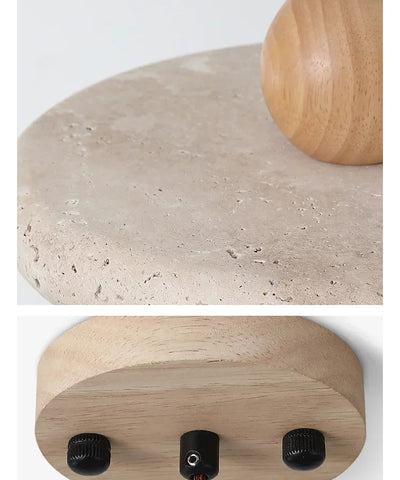Lámpara Colgante Piedra Cave Amarilla Diseño Minimalista - Image 10