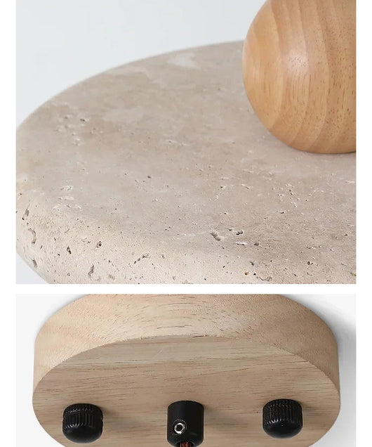 Lámpara Colgante Piedra Cave Amarilla Diseño Minimalista - Image 10