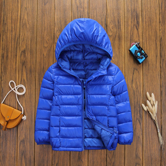 Abrigo Acolchado Infantil Ligero con Capucha - Chaqueta de Invierno en Algodón - Image 13