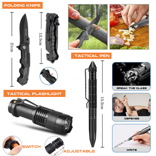 Kit de Supervivencia Multifuncional para Camping y Emergencias - Image 5