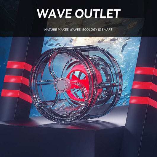 Acuario con Luz Nocturna LED - Efecto Olas Naturales - Image 24