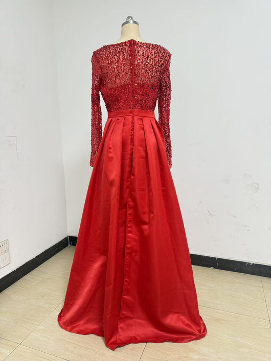 Vestido de Noche Reina de Lentejuelas Deslumbrante - Image 14