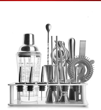 Set de Coctelería en Acero Inoxidable para Principiantes - Image 32