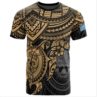Camiseta Cuello Redondo Manga Corta con Estampado Digital 3D - Image 8