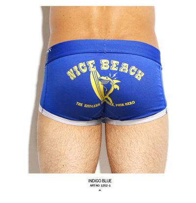 Bóxer Plano Hombre Estampado Playa Verano - Serie Holiday Cartoon - Image 4