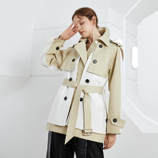 Abrigo Trench Impermeable y Antipolilla para Mujer con Protección Antiarrugas - Image 4