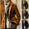 Chaqueta de Ante Casual para Hombre - Estilo Moderno