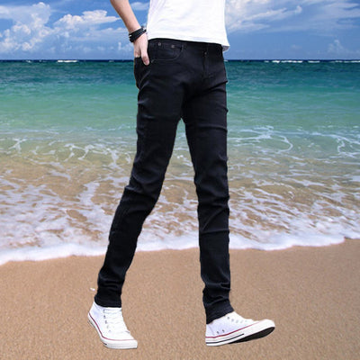 Jeans Hombre Ajuste Relajado Corte Skinny Casual - Image 10